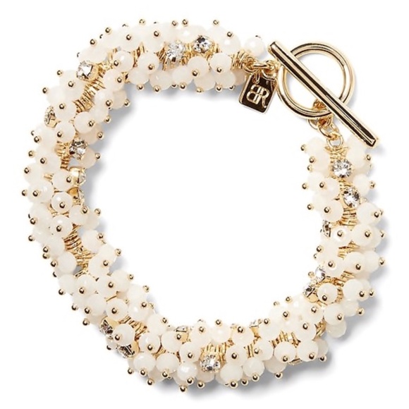 Banana Republic Matching Cluster Necklace & Bracelet - Picture 3 of 11